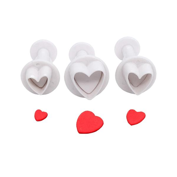 Heart Star Round Square Flower Shape Fondant Cake Decorating Gum Paste Pastry Sugar Craft Cutter Mold Tools