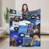 Tate McRae?pop Singer  Accessories Blanket Soft Fleece  Throw Blanket Cozy Bedding Throws