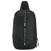 New FILA Fitness Series Fabric Sling Bag Men's Jet Black A13M521108FBK