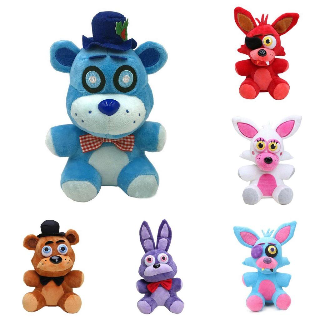Entzückendes 7,87 Zoll Five Nights At Freddy's Neuer Blauer Bär Plüschtier Stoffpuppe Weihnachtsgeschenk
