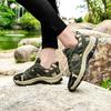 New Camouflage Shoes Outdoor Sports Shoes Military Training Shoes Summer Hollow Breathable Camouflage Running Student Shoes