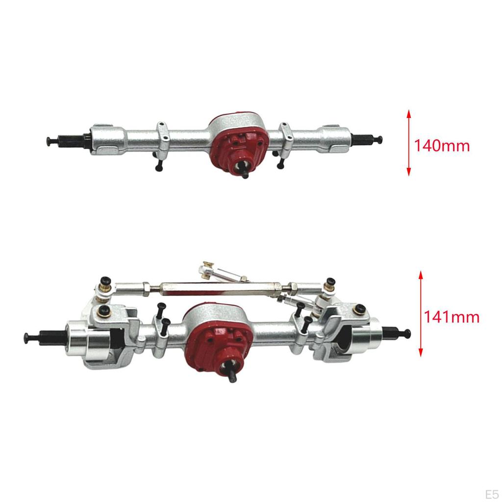 Front And Rear Axle Housing Kit for Enhanced RC Vehicle Performance