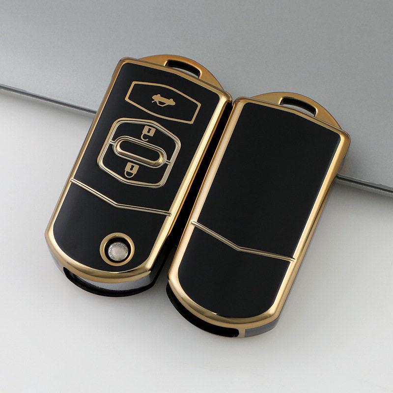 Чехол для ключей Mazda Ruiyi для Mazda 3, Mazda 6 и складных автомобильных ключей Xingcheng