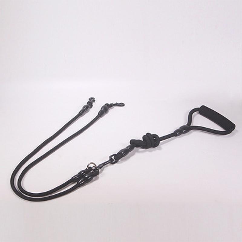 Pet Dog Leash Nylon Rope Double Dual Two Heads Dogs Leash 2 Way Coupler Walk Two And More Dogs Collars Harness Leads Dog Leashes