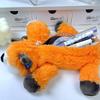 Cute Plush Animal Fox Pencil Bags Creative Stationery Storage Bag Kids Great Gift