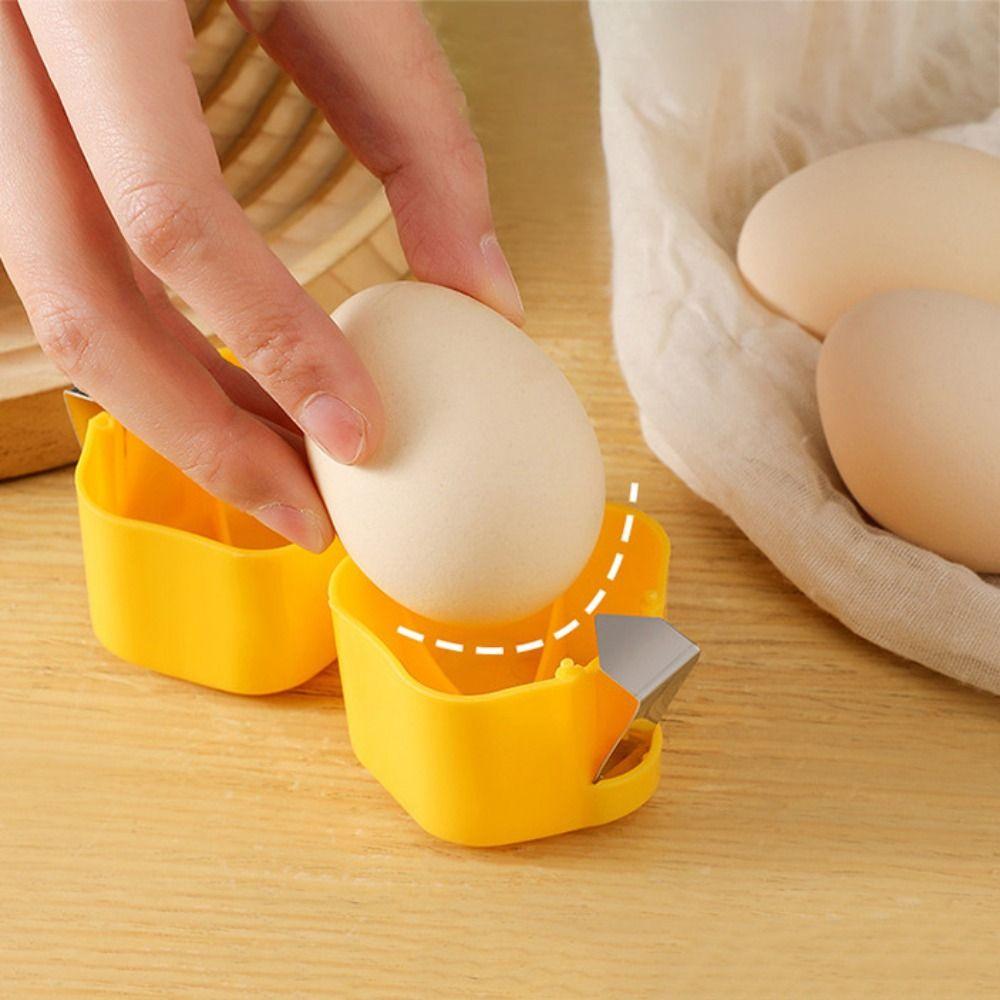 Professional Egg Shell Separator Effortless Egg Breaker Portable Eggshell Opener  Kitchen