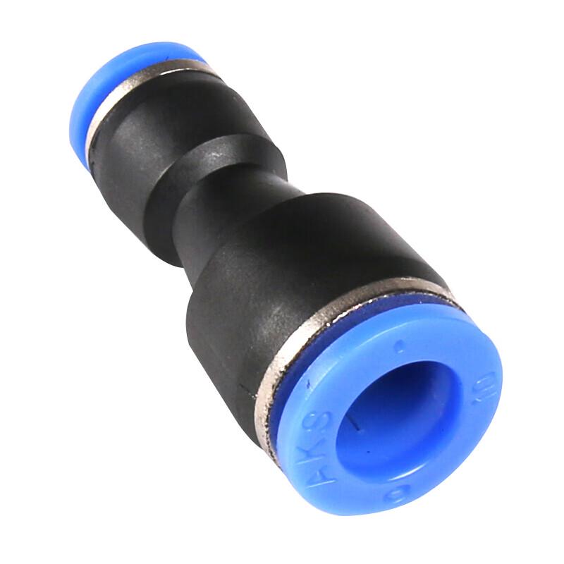 ELECALL PG6-4 Pneumatic Reducing Straight Quick-Plug Air Tube Connector (10-Pack) CN Plug (adapter Included)