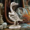 Skeleton Head Set Decoration Creative Resin Head Micro Garden Pottery Decoration