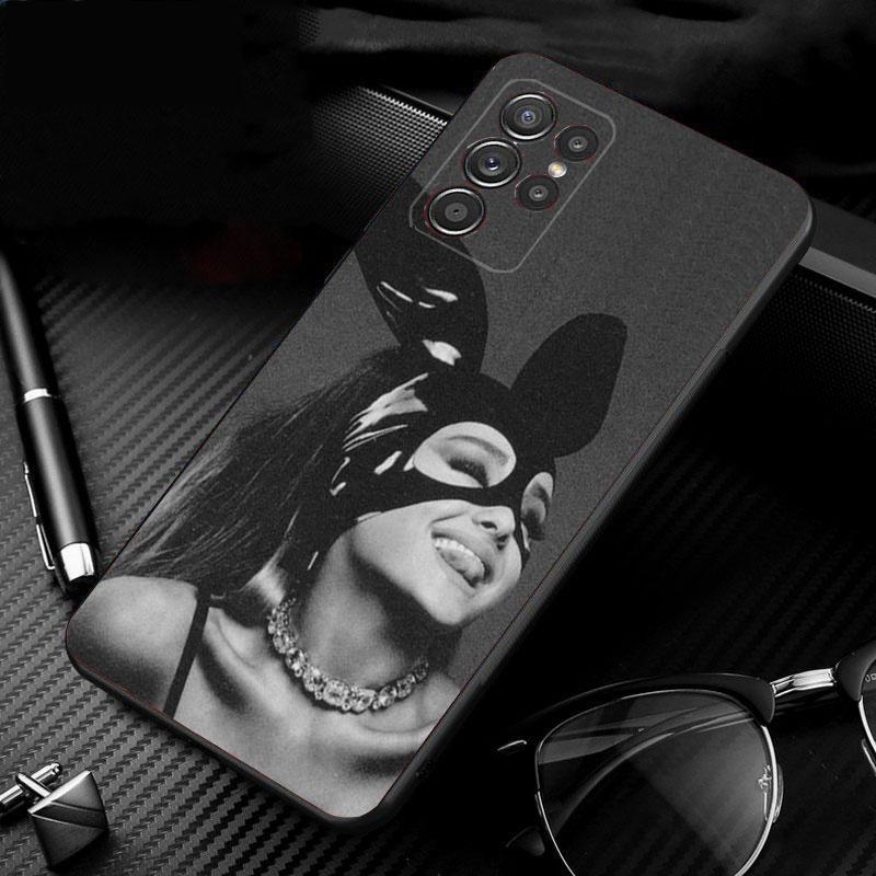 

Phone Case For Samsung S25 S24 S23 S22 S21 S20 Ultra S20 S22 S21 S10E S20 FE S24 Plus Singer Pop star Ariana grande Shell S22Plus 5G