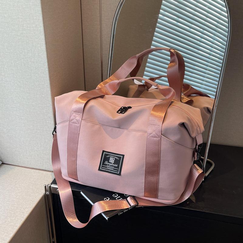 

Fitness Bag, Portable Luggage Bag for Business Trips, Storage Bag for Pregnant Women Waiting To Give Birth, Expandable Sports and Fitness Bag one size fits all розовый