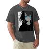 Creepy Pop Blue Eye Glow T-shirt kawaii clothes anime big and tall t shirts for