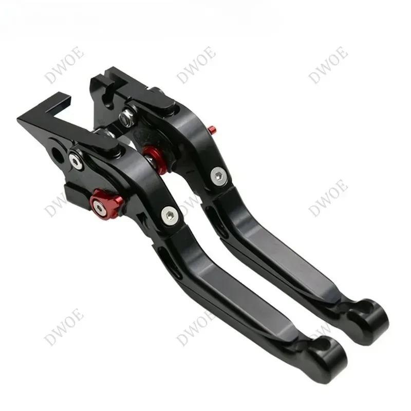 Motorcycle CNC Aluminum Adjustable Folding Brake Clutch Levers Extendable Handlebar Hand Grips for Yamaha FJ1200 XJR1200