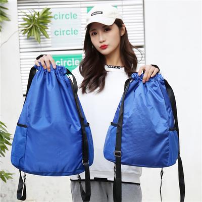 Oxford Drawstring Pocket Drawstring Backpack Large Capacity Basketball Backpack Outdoor Sports Men and Women