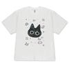 2026 New Cute Tshirt Tops Watercolor Black Cat Graphic Kawaii Neko Print Short Sleeve Casual Tee