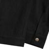 Sortie Type-2 Linen Trucker Jacket (Black)
