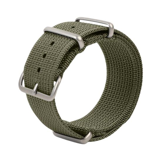 Nylon Watch Strap Replacement Breathable 18/20/22MM Women Men Braided Watch Wristband with Metal Pin Buckle Watch Accessories 22 mm