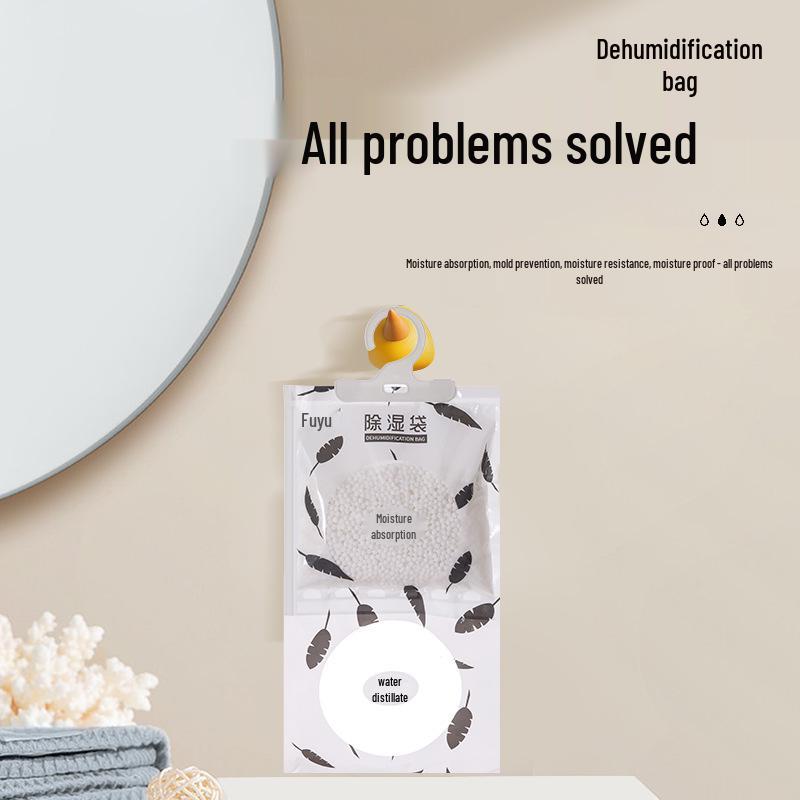 Hangable Moisture-Absorbing Dehumidifier Bag: Mildew & Odor Proof for Dorms & Closets