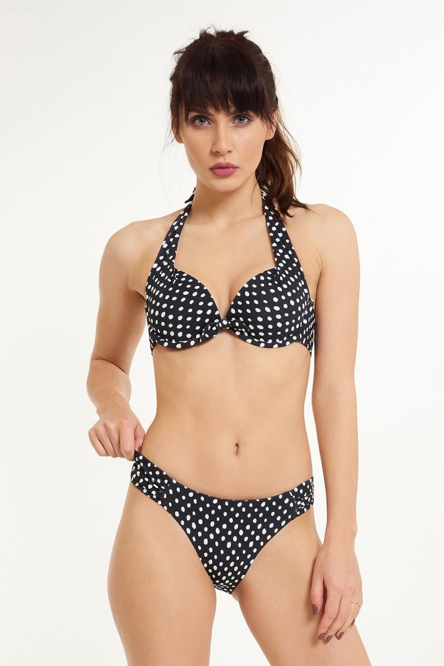 

Купальник з ущільненої чашкою, плавки сліп LingaDore (70405) 44C/M прозорий колір чорний