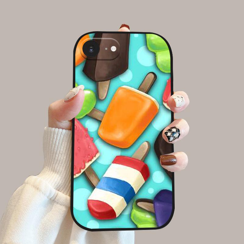 Case For iPhone 16e 5G Fashion Cartoon Soft Silicone TPU Phone Cover For iPhone SE4 Coque Apple SE 4 Shockproof Bumper Shells