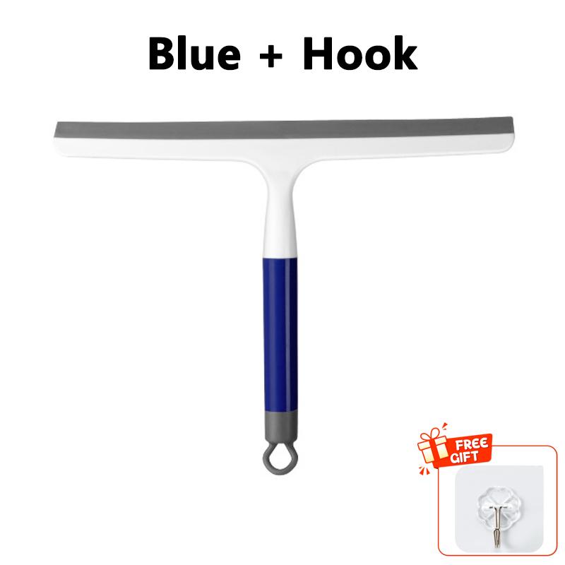 Silicone Shower Scraper Cleaner Bathrooms Multi-purpose Squeegee Glass Clean Floor Window Cleaning Tool Household Water Wiper