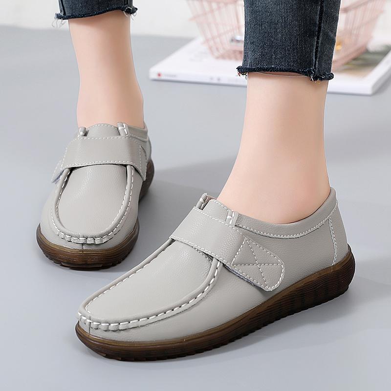 

Женские мокасины-лоферы, женские летние повседневные туфли на плоской подошве из мягкой черной кожи