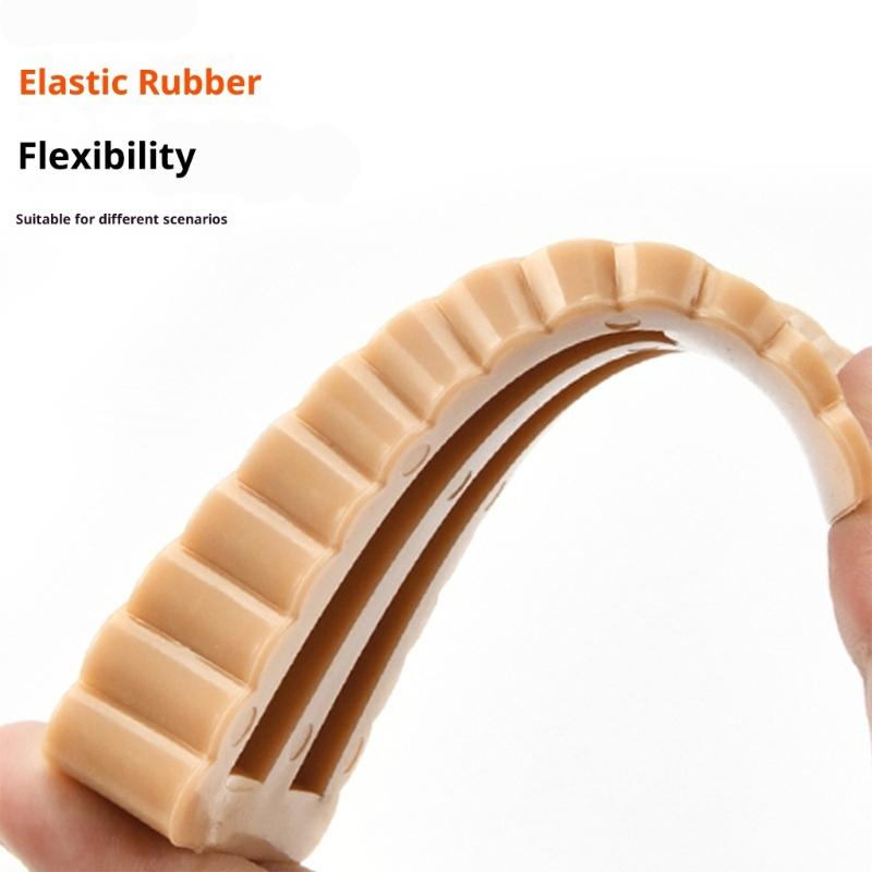 2Pcs Door Stops Rubber Door Stoppers Rubber Anti Collision Safety Door Stoppers Door Joints For Household Hardware Tool