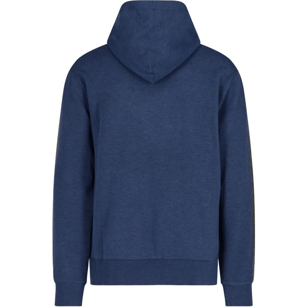 Polo Ralph Lauren Solid Logo Embroidered Hooded Long Sleeve Sweatshirt Men Sweatshirt Navy-Blue 710877009-001