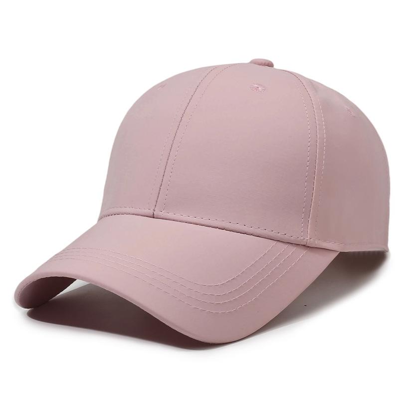 Solid Color Baseball Cap for Unisex Sunscreen Cap Outdoor Cap