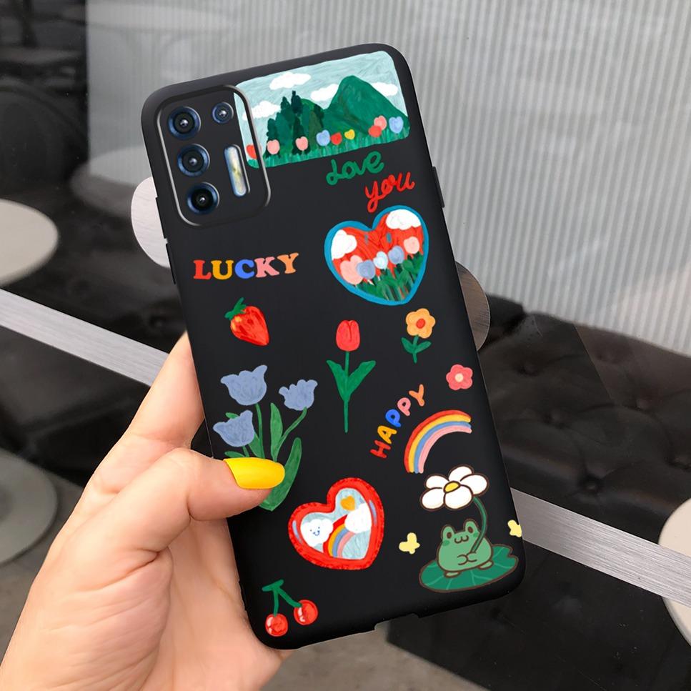 Handyhülle Für Motorola Moto G 9 Plus 2020 Rückseite Abdeckung Hülle Cartoon Silikon Weich Hülle Für Moto G9 Plus 6.81' XT2087-1 Funda