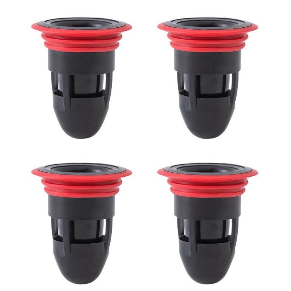 

4 шт. Новый аксессуар для ванной комнаты Дренажный сердечник Внутренний сердечник канализации Защита от запаха Напольный слив Без запаха Силиконовый фильтр Сливные устройства