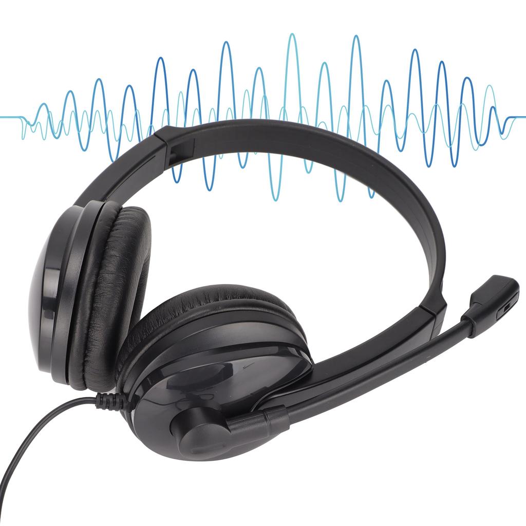 Zestaw słuchawkowy gamingowy PC‑3033 Miękkie nauszniki Wielofunkcyjne 3,5 mm Surround Stereo Słuchawki gamingowe na PC Laptop Słuchawki gamingowe