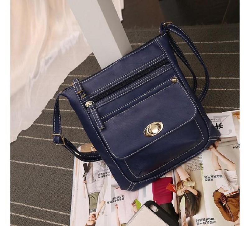 Stylish Women Leather Handbag Shoulder Purse Elegant Messenger Satchel Tote Bag