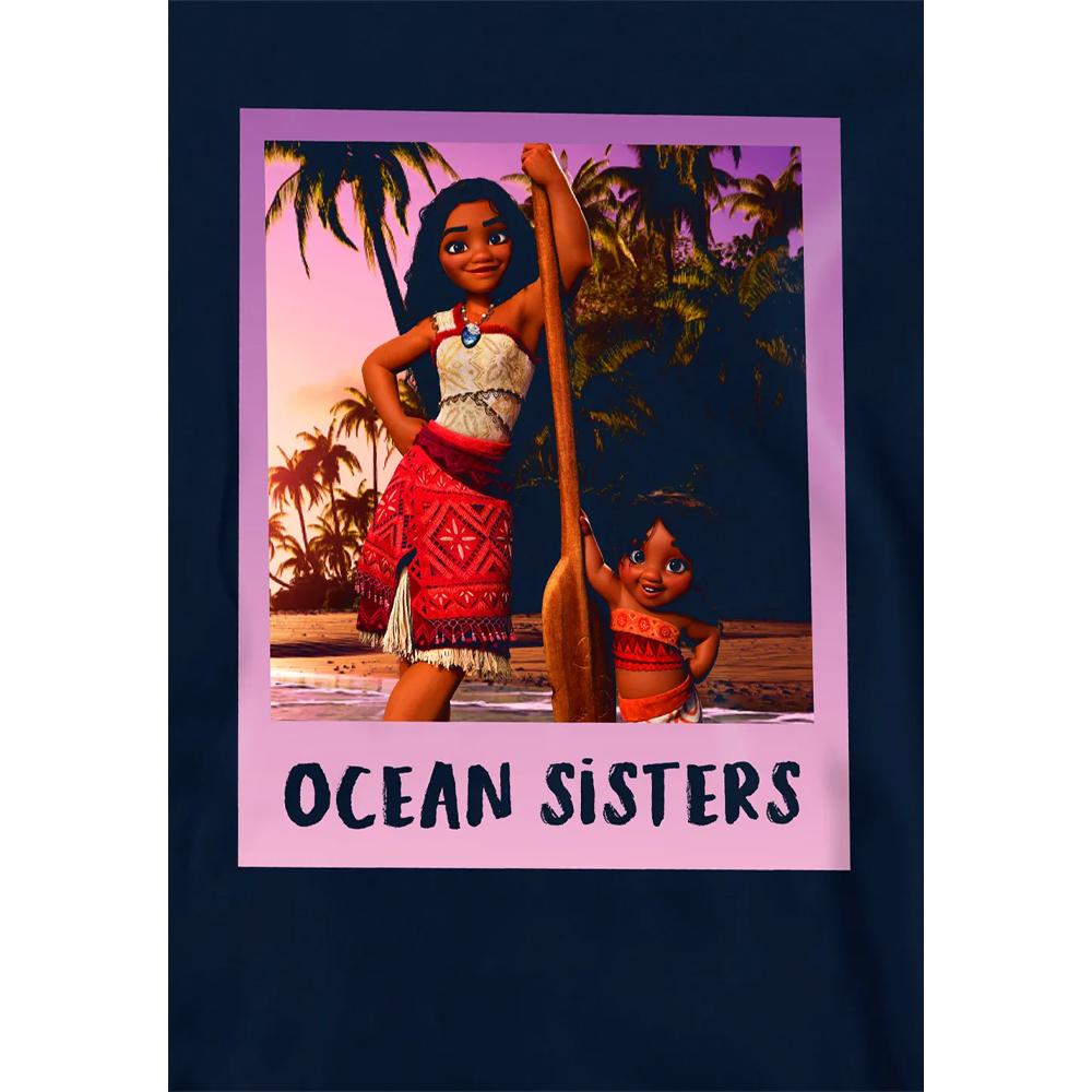 Moana 2 Childrens/Kids Ocean Sisters Moana & Simea Hoodie