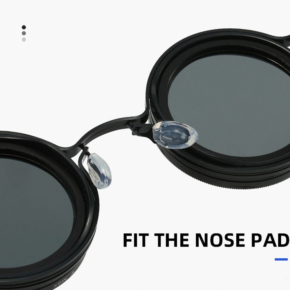 ND-Filter Verstellbare Dimmbrille 9 Stufen Angel-Sonnenbrille Modische Brille Fahren