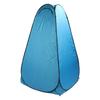 Outdoor Privacy Tent with Fixed Nail Blue Automatic Open Large Space Sun Protection Portable Shower Tent for Hiking