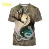 Yin Yang Koi Dragon Tai Chi Pattern 3D Print Men's T-Shirt Streetwear Brand Quick-Dry Sports Short-Sleeve Top