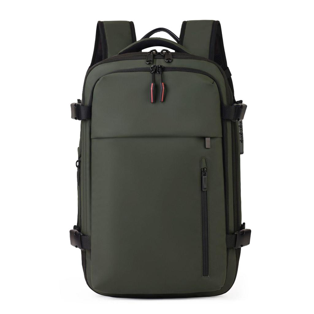 Vakuumversiegelbarer Kompressionsrucksack mit großem Fassungsvermögen und USB für Reisen