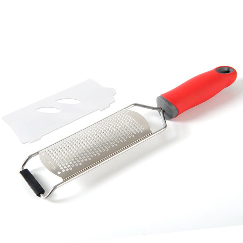 Mill Cheese Grater Stainless Steel Lemon Zester Citrus Ginger Garlic Grater Long Handle Vegetables Kitchen Tool Manual Slicer