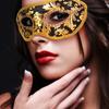 Half-face Venetian Masquerade Mask Halloween Halloween Masquerade Cospaly  Cosplay