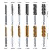 12Pieces Cleaning Brush for Power Drill Impact Driver with Different Size for Cleaning Steel Parts,Machinery,Metal Parts