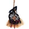 DIY Witch Props Doll Witch Witch Broom Pendant Witch Figurine Halloween Witch Doll  Ghost Festival