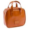Influencer Leather Makeup Bag: High-Value Portable, Waterproof, Large Capacity for Lipstick & Brushes