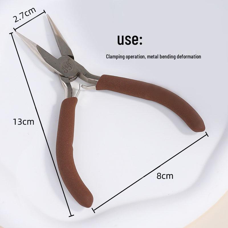 Premium Multi-Function Titanium Steel Jewelry Pliers for Wire Wrapping and Beading