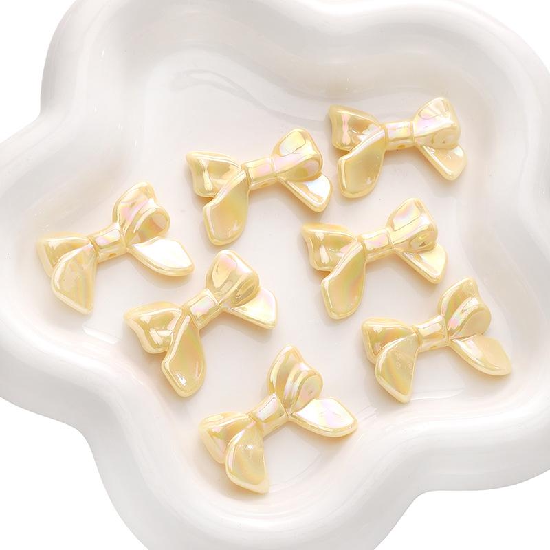 Acrylic AB Color Star Love Bow Bead Diy Handmade Beaded Bracelet Mobile Phone Chain Material