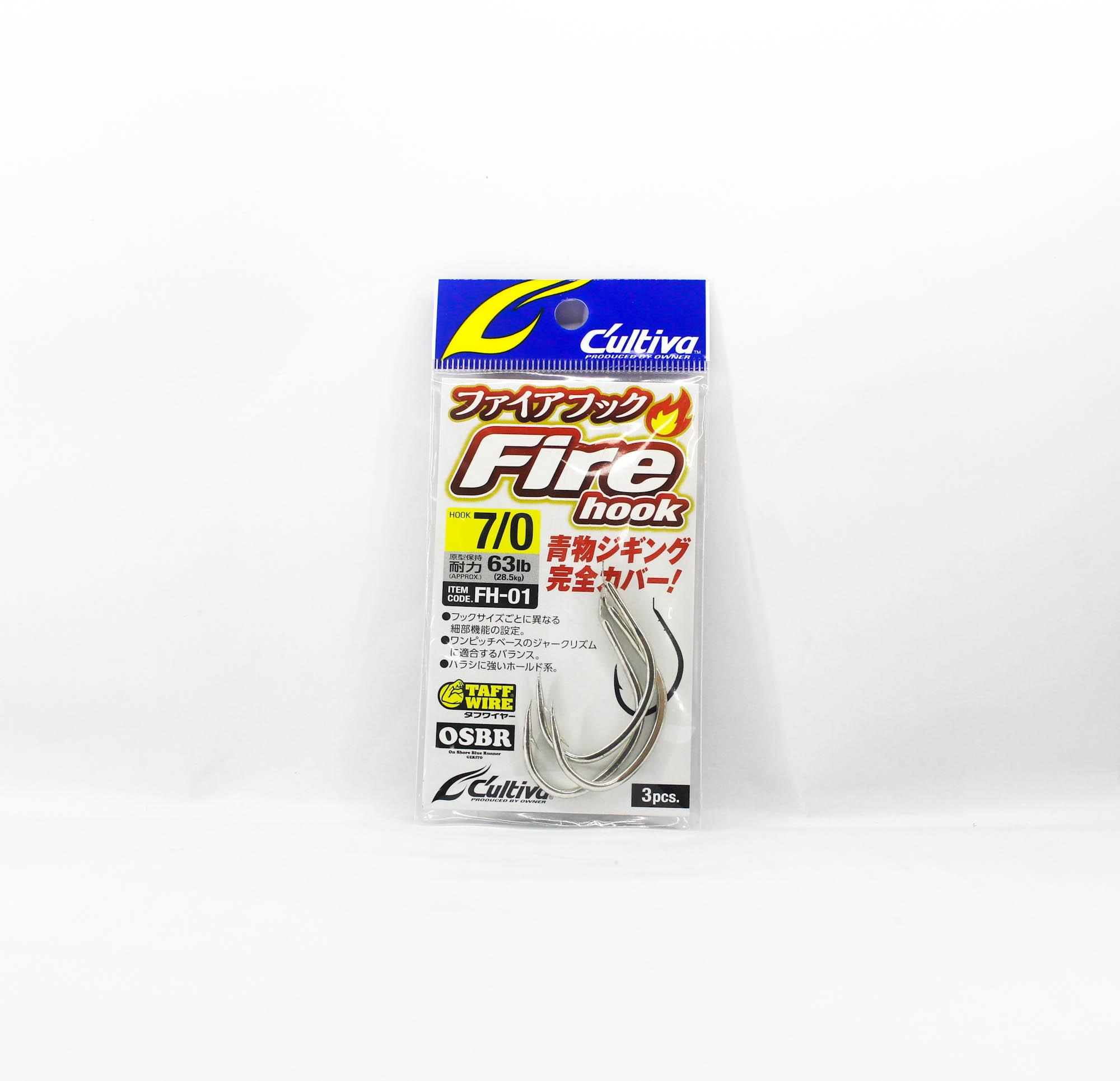 Owner FH-01 Fire Hook Jigging Single 7/0 (7191)
