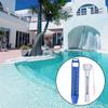 25cm 4cm Pool Thermometer Set Floating Water Temp Gauge Blue Long White Compact Accurate Reading Outdoor Spa Monitor Tool Kit