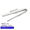 Camping Titanium Tea Cup Clip Outdoor Ultralight Steak Lid Barbecue Antiscalding Tea Tweezer Tableware Toast Tongs