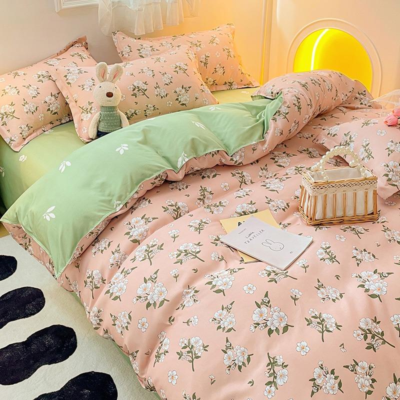 3/4Pcs/Set Warm Duvet Covers Suitable For Various In Autumn Winter Spring Soft Bedding Covers Suitable For All Seasons Bed Sack