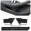 For Tesla Model 3 Highland 2024 Car Door Storage Box TPE Front Rear Door All-inclusive Door Slot Storage Pocket Car Accessories