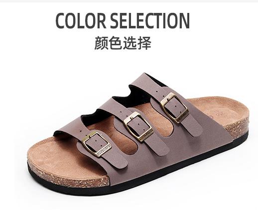 

Мужские классические сандалии с тремя ремешками, пляжные шлепанцы на лето 46